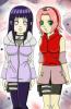 Hinata and Sakura are bff