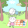 cute kawaii picnic lovers