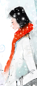 red scarf