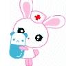 pink bunny nurse!