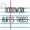 Homework Hurts Trees