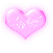 Candace in a pink blinking heart 2